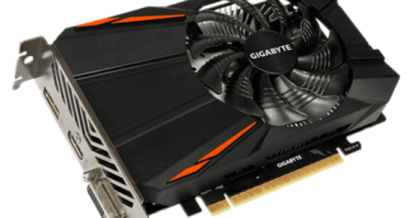 Gigabyte GeForce GTX 1050 D5 2GB Video Graphics Card GV N1050D5 2GD